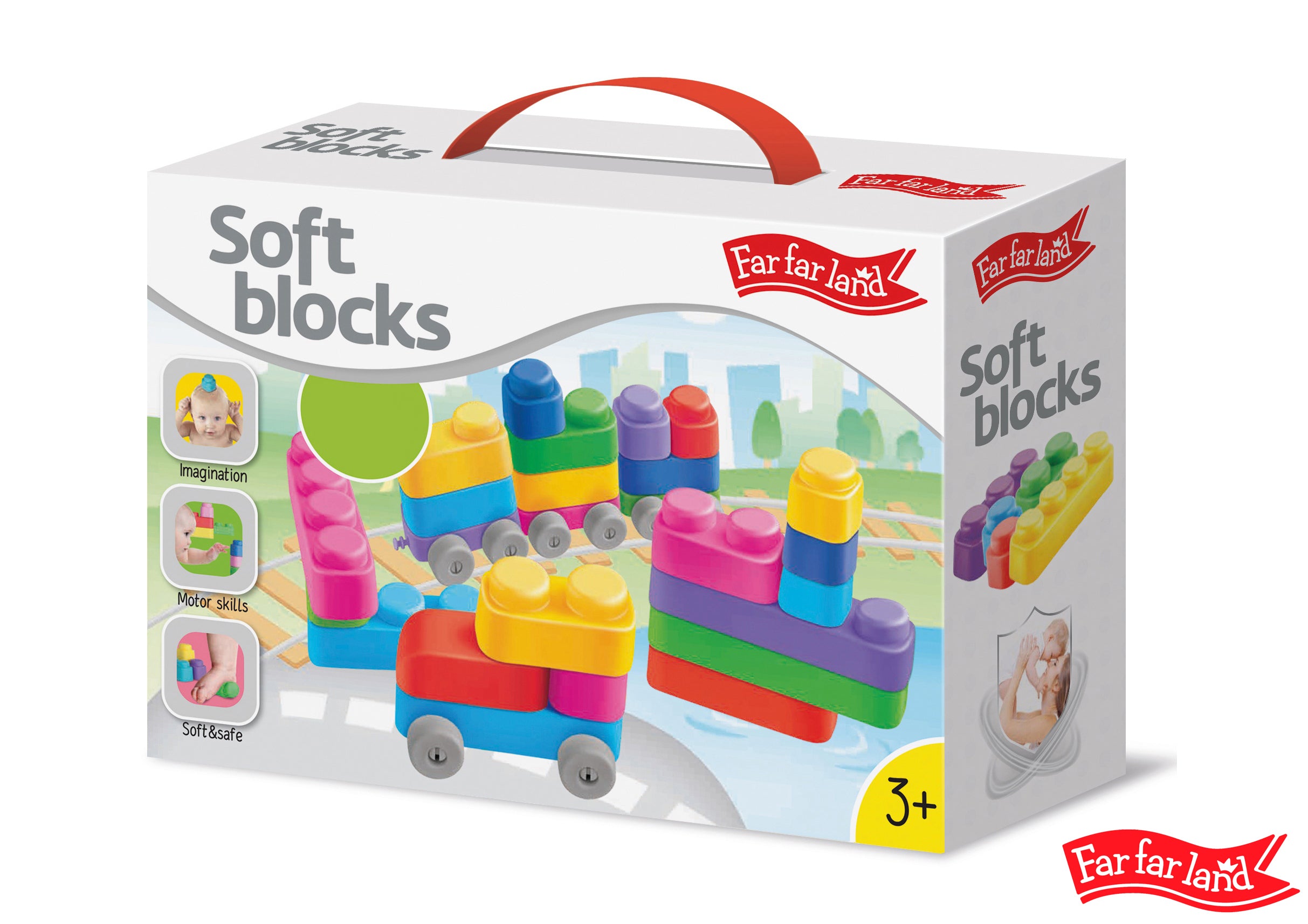 Far Far Land Soft Building Kit 25 Blocks