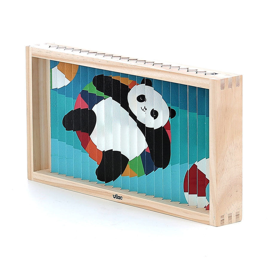 Vilac Puzzle 4d Madera Animales
