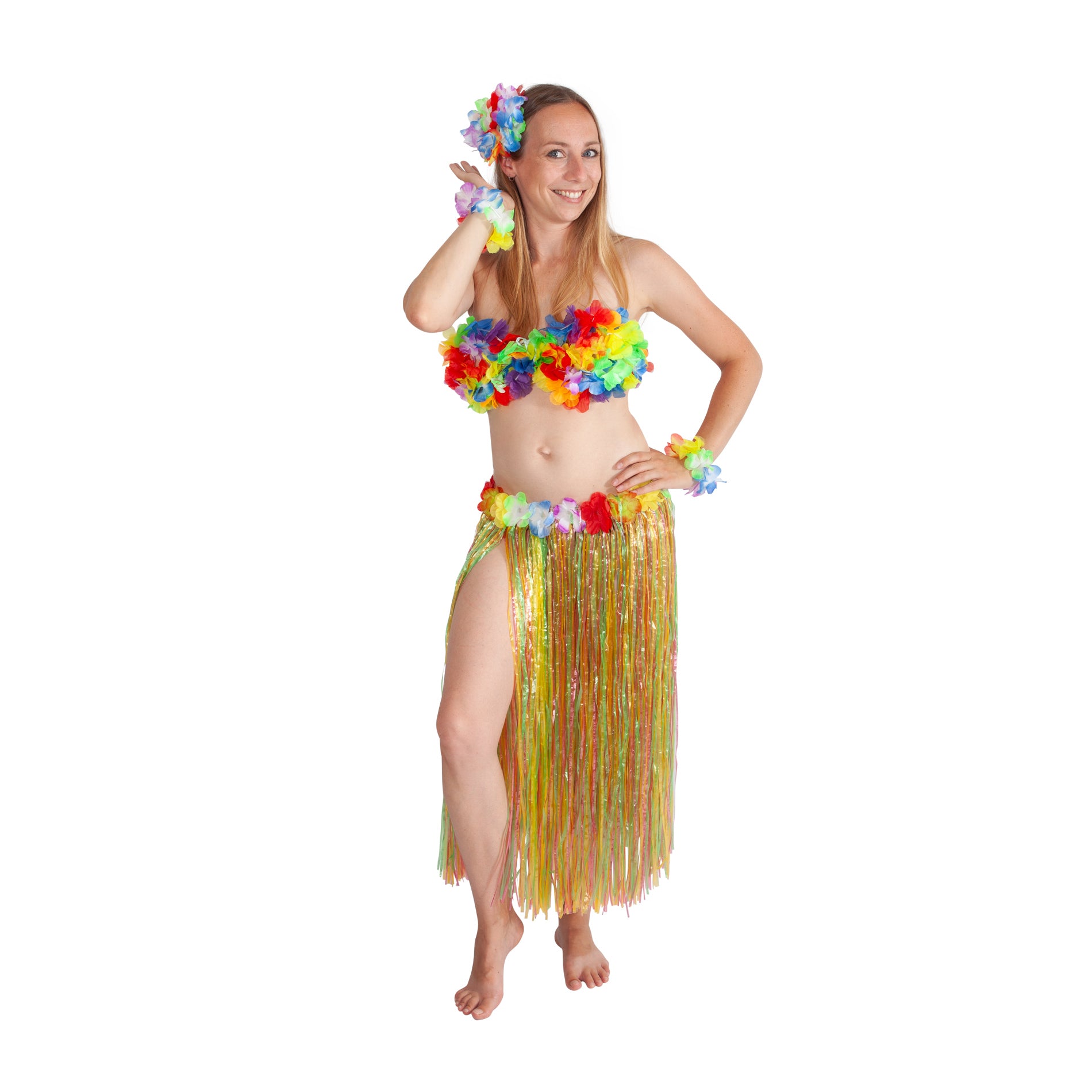 The Skirt Hawaii Adult 72 Cm Coloured