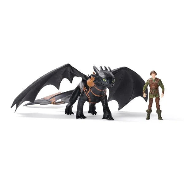 Dwd Dragon & Lochlannach: Toothless + Hiccup
