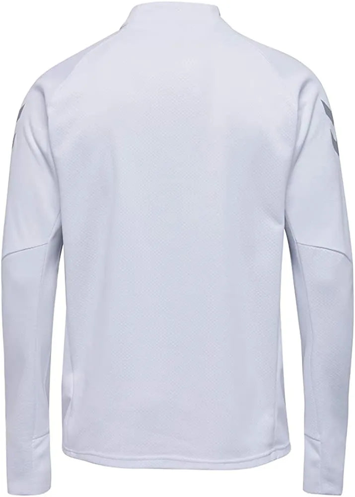 Moletom masculino Hummel tech move meio zíper branco l