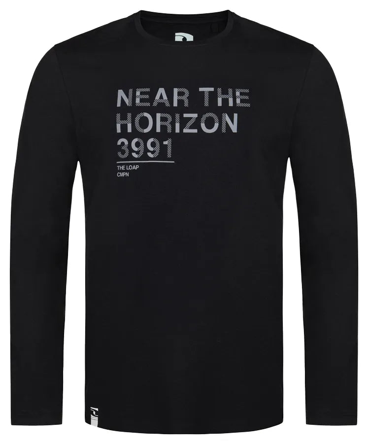 T-shirt męski Loap Alfons Czarny