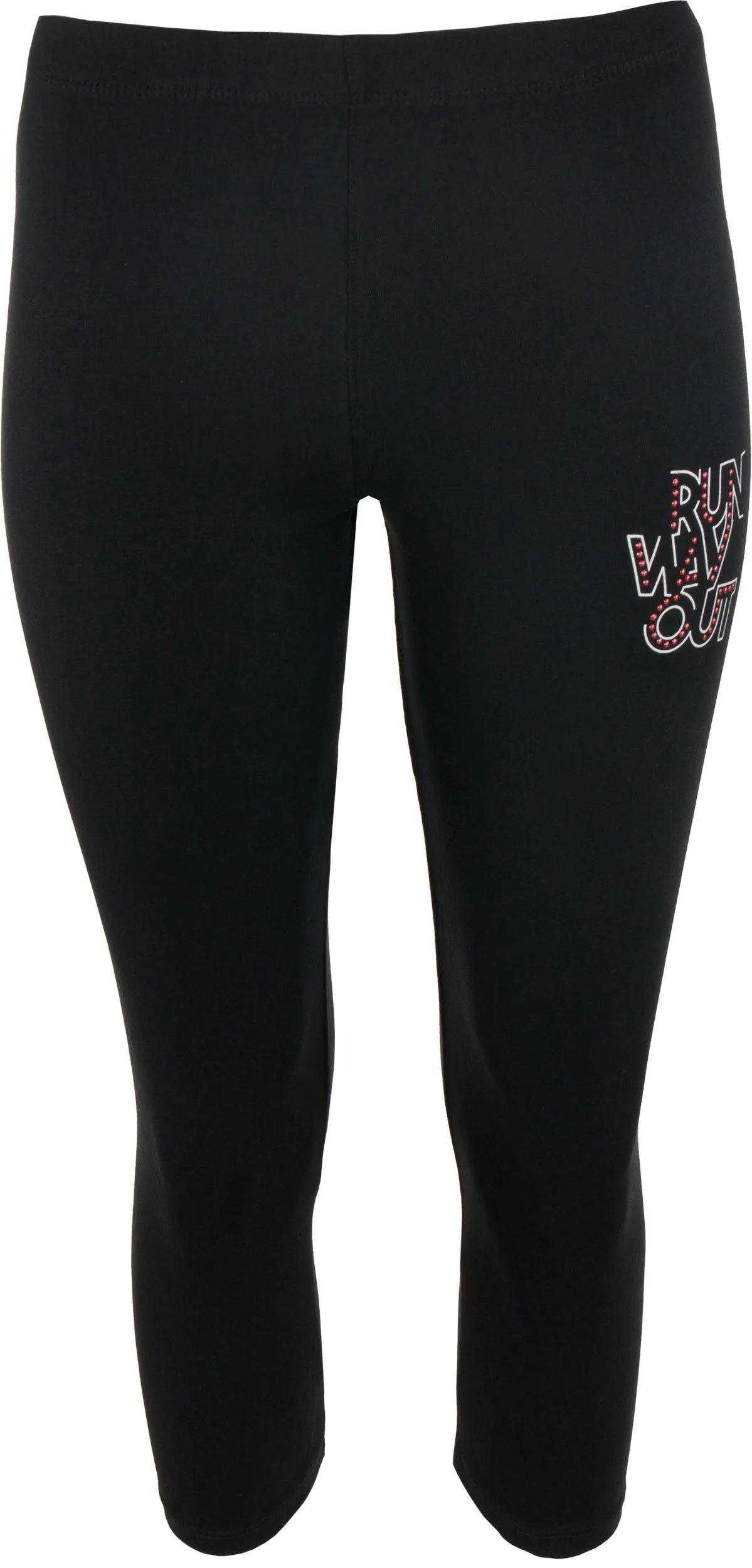3/4-Leggings für Damen, Athl. Abt. Beata Black