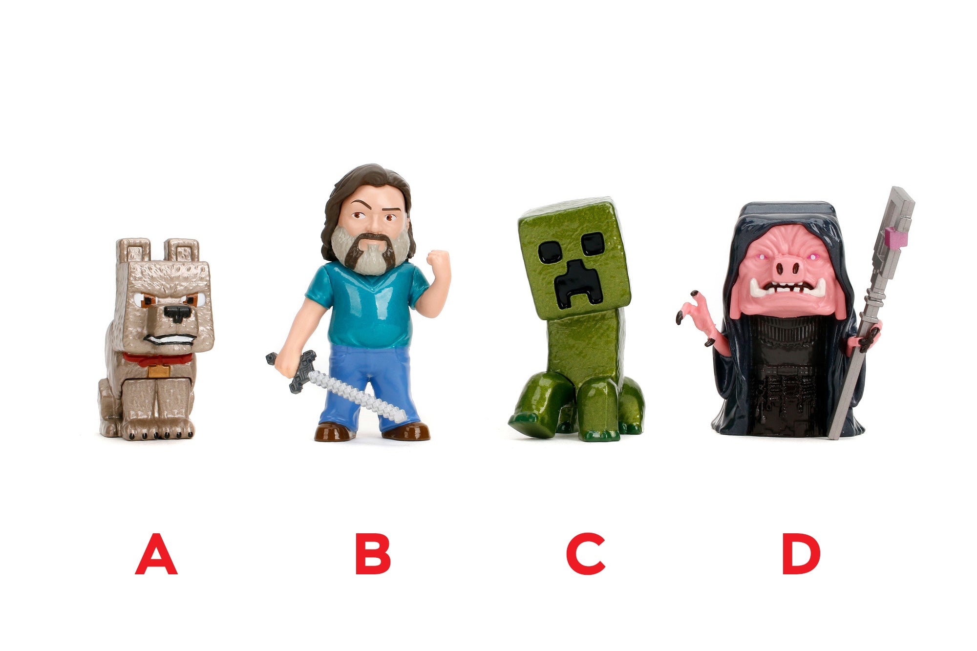 Minecraft film figurer