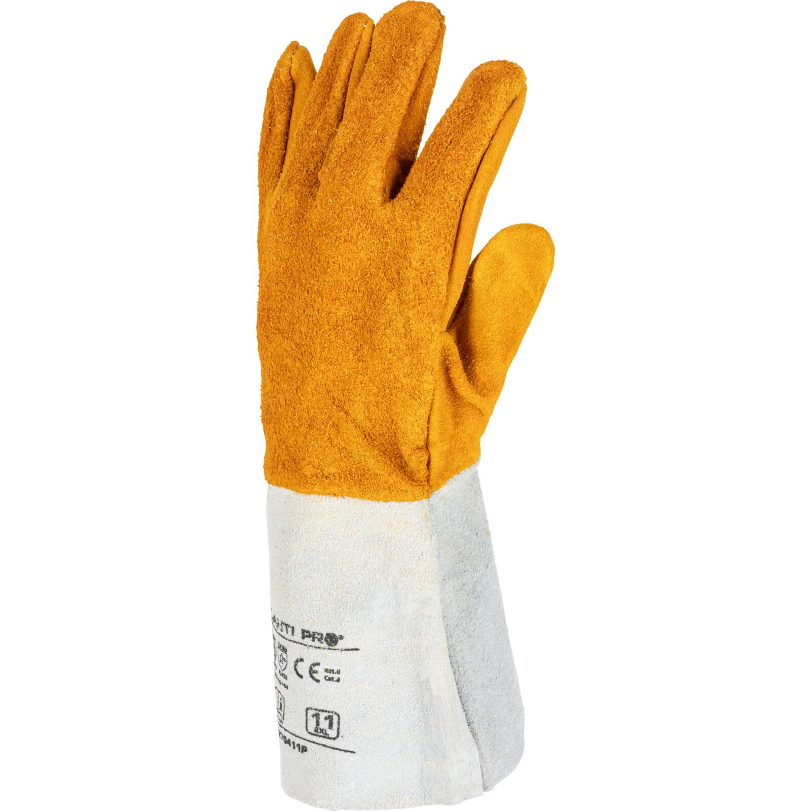 Guanti In Pelle Saldatura L270411p Scheda 11 Ce Lahti