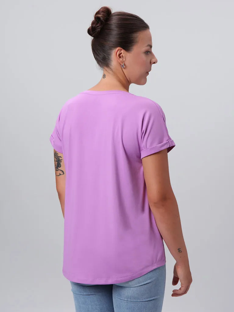 Dámské tričko Loap Byra Purple