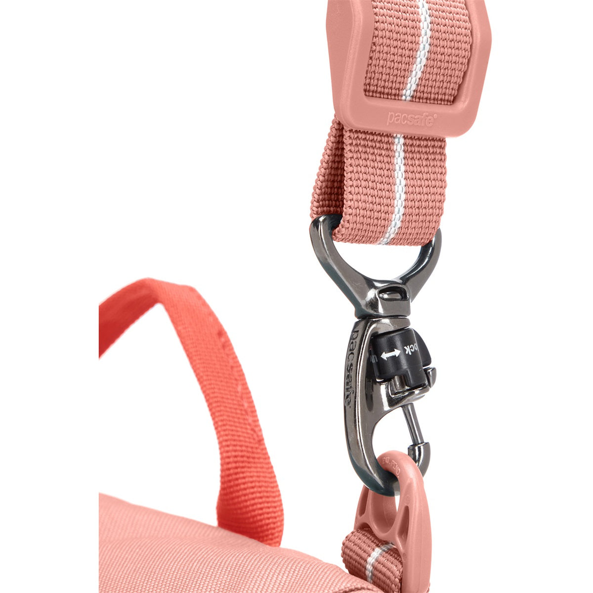 Pacsafe Go Saddle Crossbody Rose