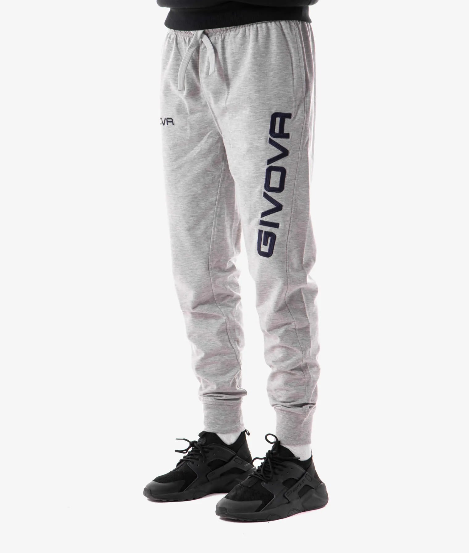 Joggingbroek Givova Broek Big Logo Grijs Grijs