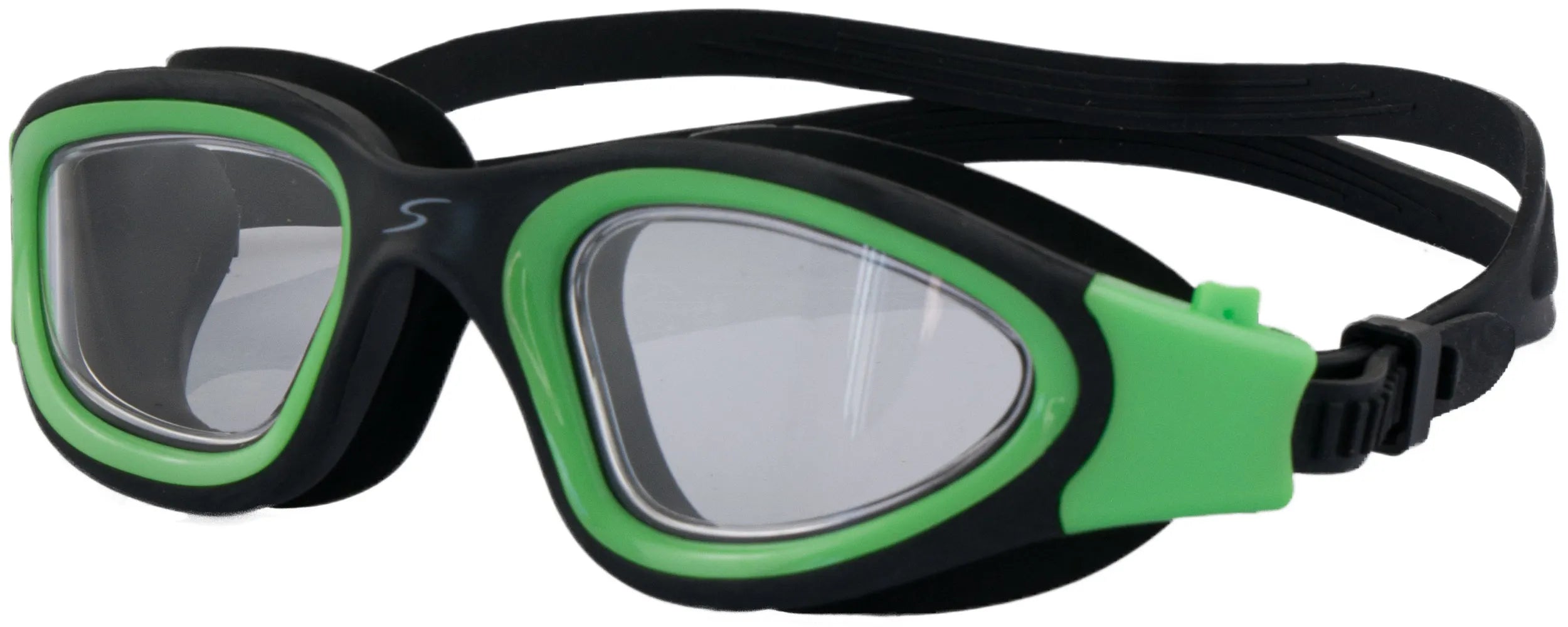 Czarno-zielone okulary pływackie Slife Razor Zielone