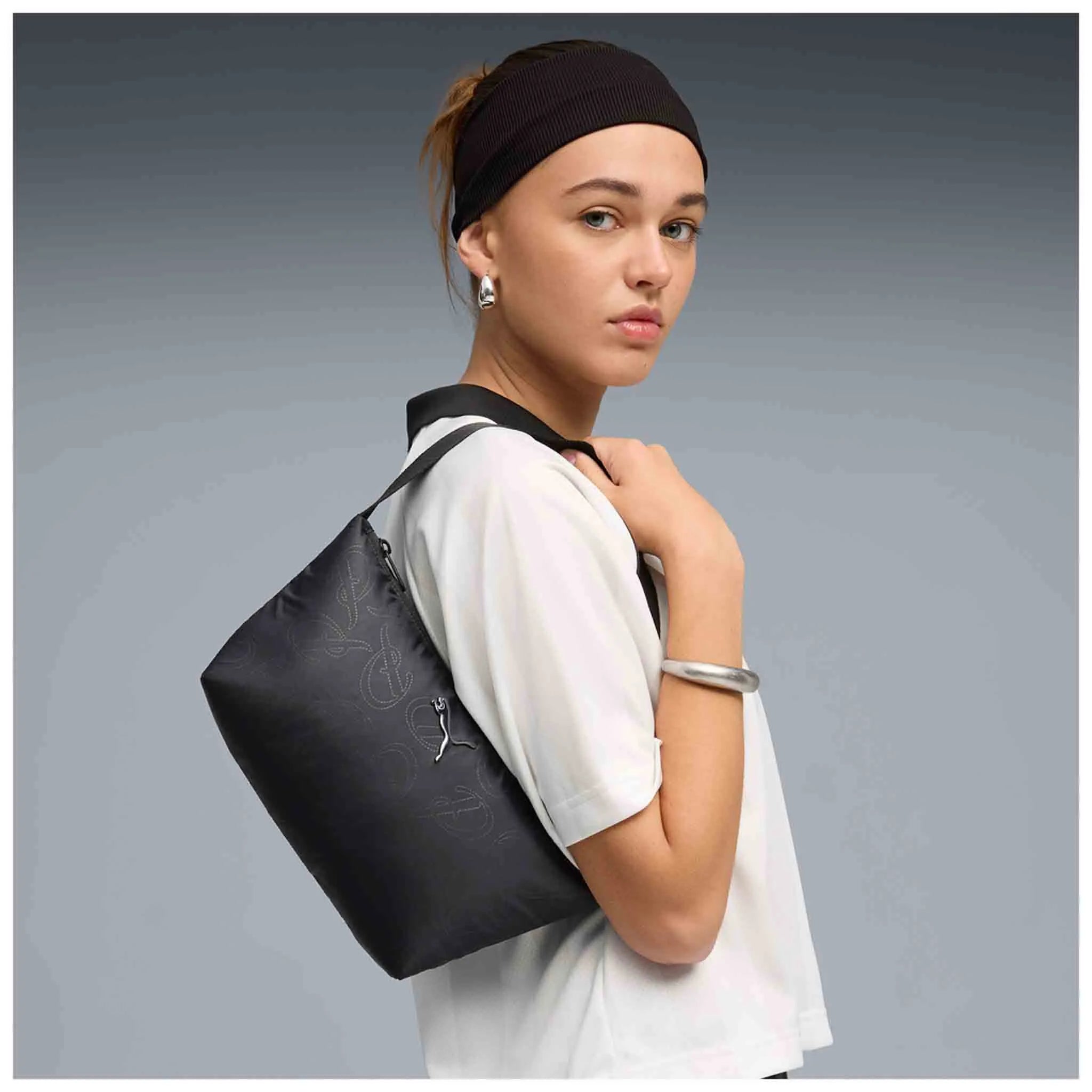 Dámská kabelka Puma Pop Long Flute Bag Černá - OSFA