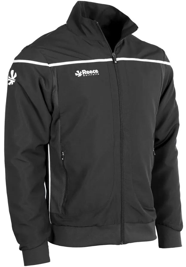 Jaqueta infantil reece varsity jr. preto-branco preto 152