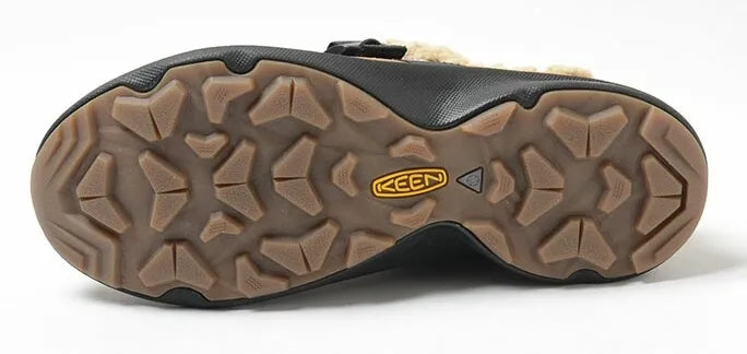 Keen Wmns Hood Clog Toasted Coconut-black Brown
