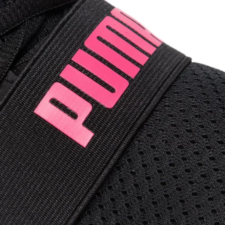 Børnesko Puma Jr Wired Textile Løbesko Sort