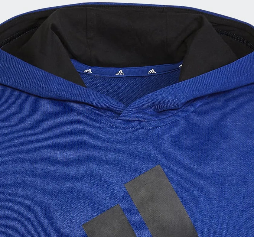 Bluza dziecięca Adidas Jr Hoodie Royal Blue Czarny Niebieski