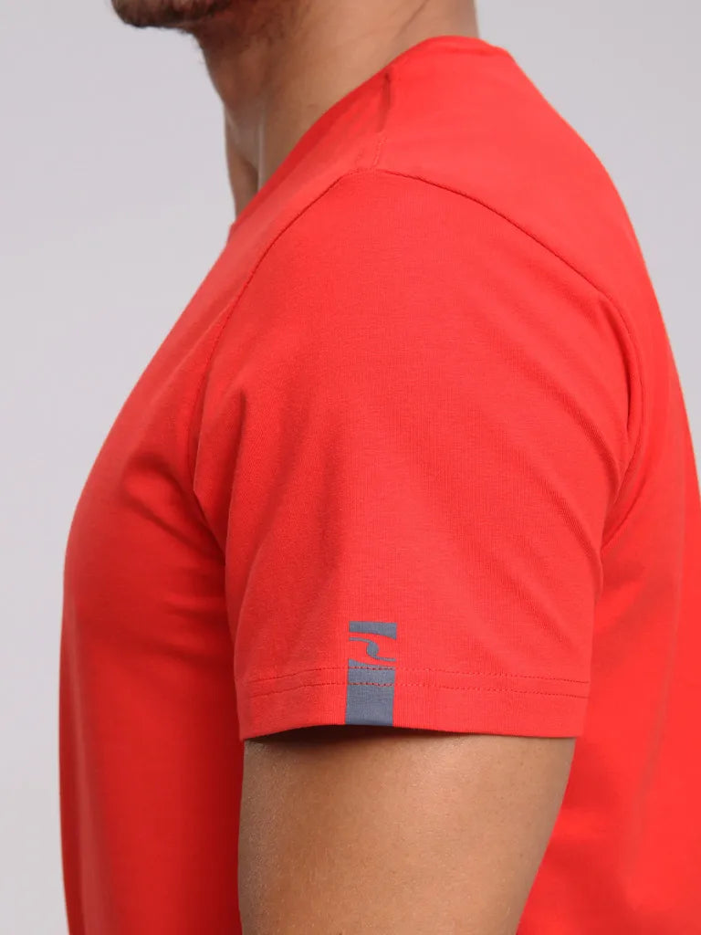 Lúb T-léine na bhFear Allyss Red 2xl