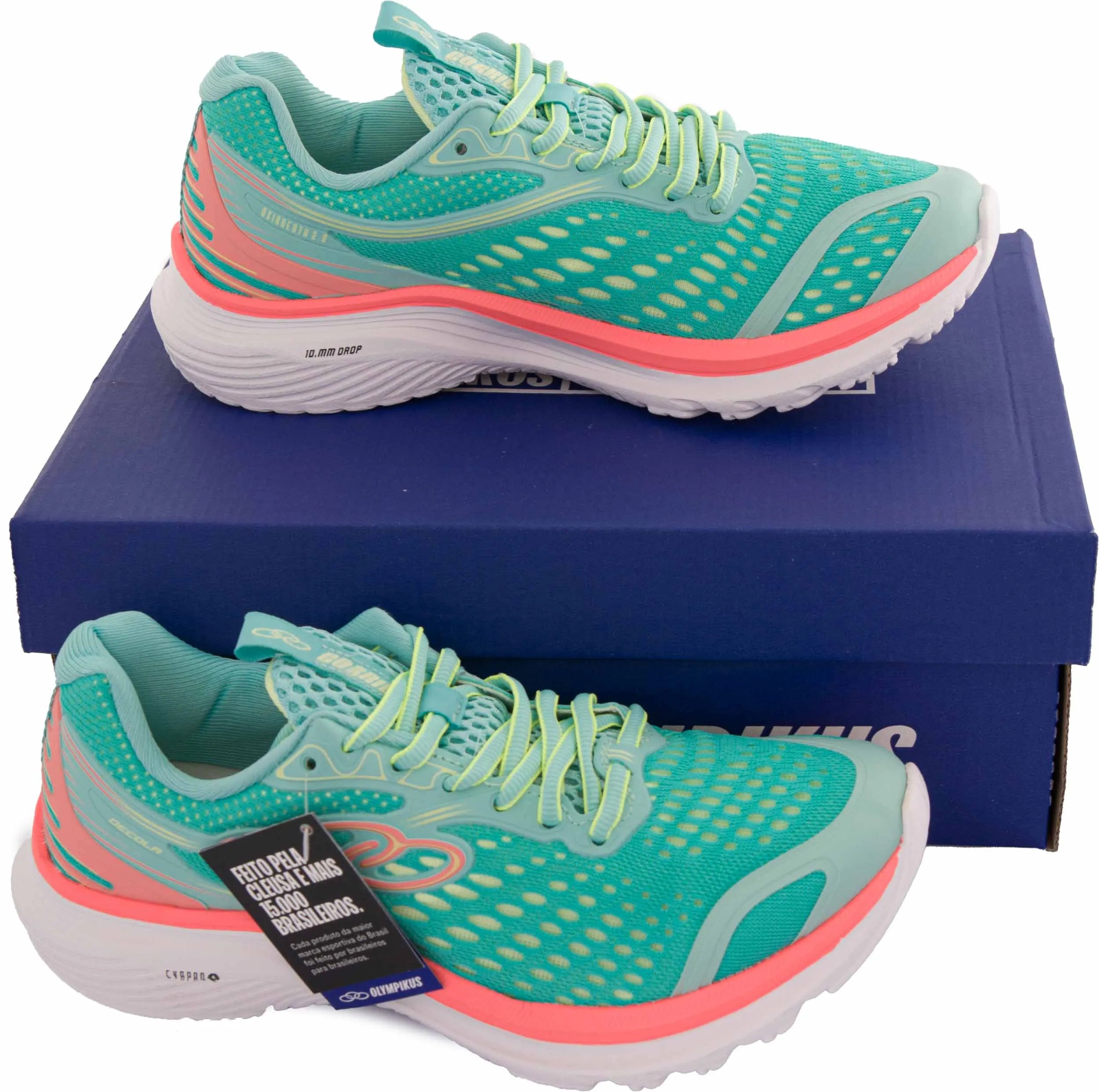 Women's Sports Shoes Olympikus Decola Aqua-cora Green
