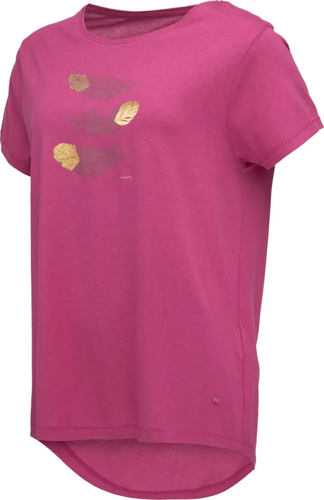T-shirt damski Loap Asika Pnk Różowy