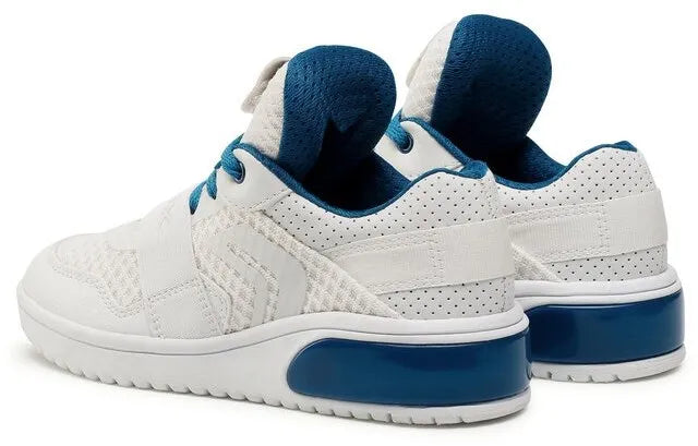 Børnesko Geox Jr Sneaker Hvid/petrol Hvid