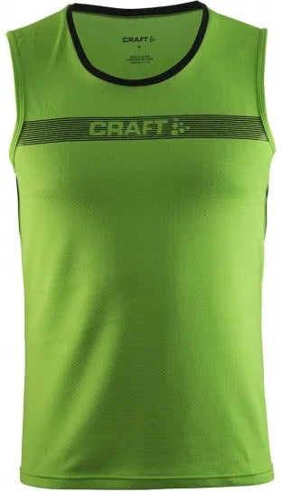 Pánske športové tielko Craft Pulse Jersey Shout Green