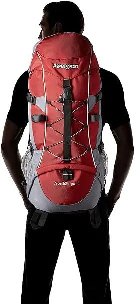Rugzak Aspensport North Slope 55 Rugzak 55 L Rood