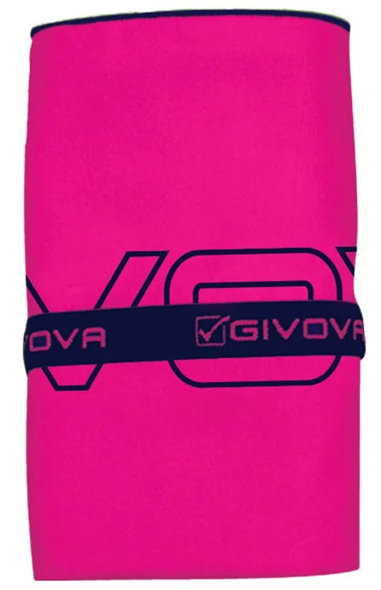 Handduk givova rosa-marin rosa/blå