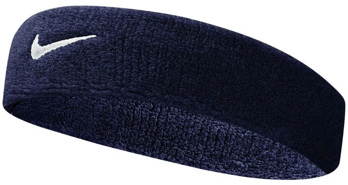Čelenka Nike Swoosh Obsidián-biela modrá