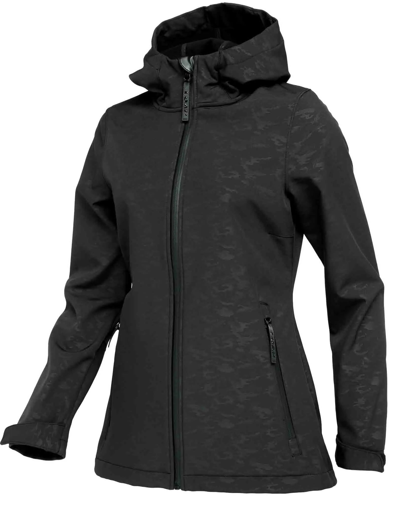 Softshell-jakke til kvinder Loap Lumara Sort