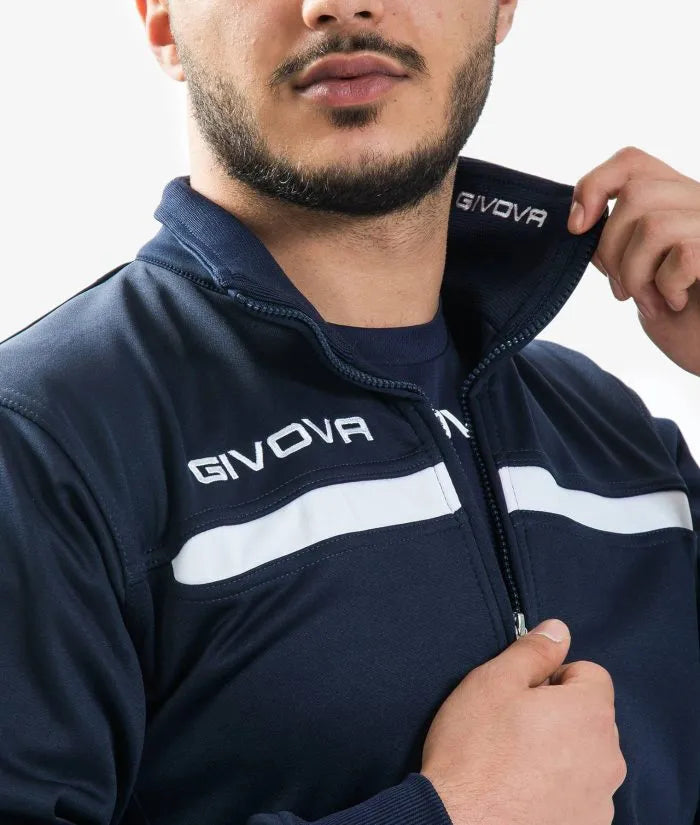 Sportovní souprava givova tuta jeden celopropínací modrý 2xl