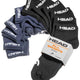 Calzini Head Elements Sneaker Calzini Confezione da 11 Nero-Blu Navy Mix 43-46