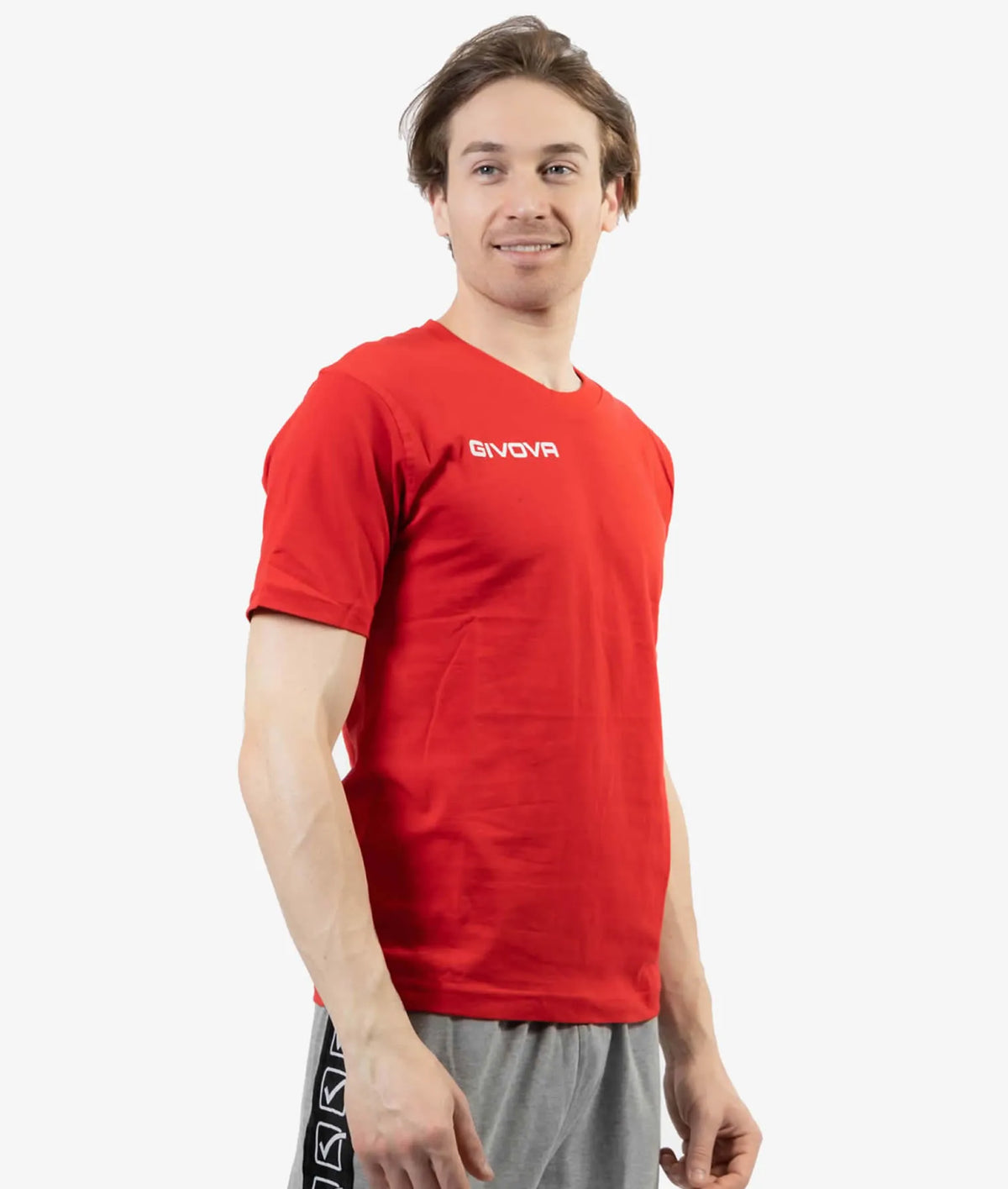 Tricou Bumbac Givova Cubo Red