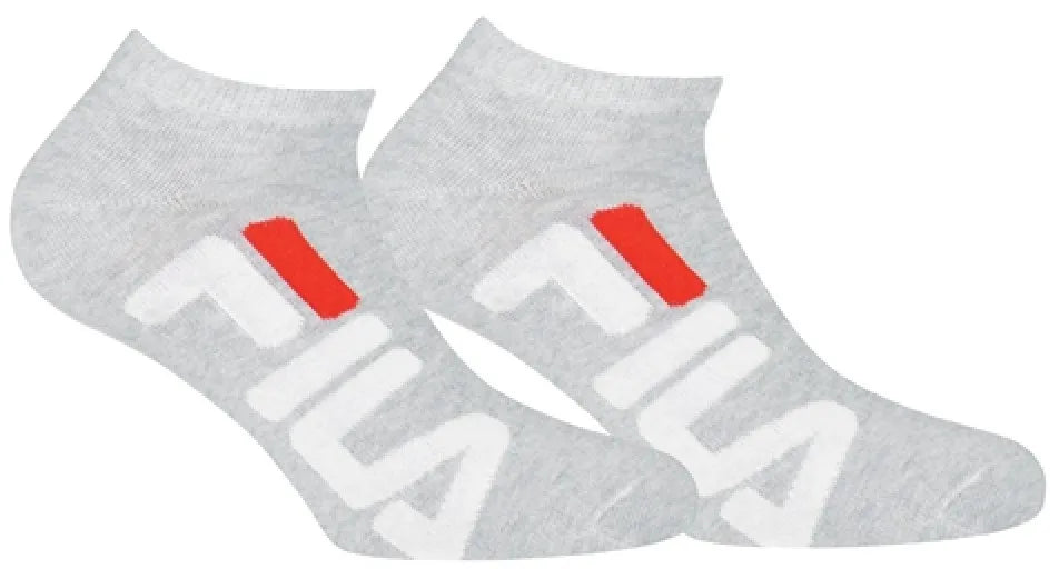 Kindersokken fila neviditeľné ponožky 6-pack uni Gray Grijs 27-30