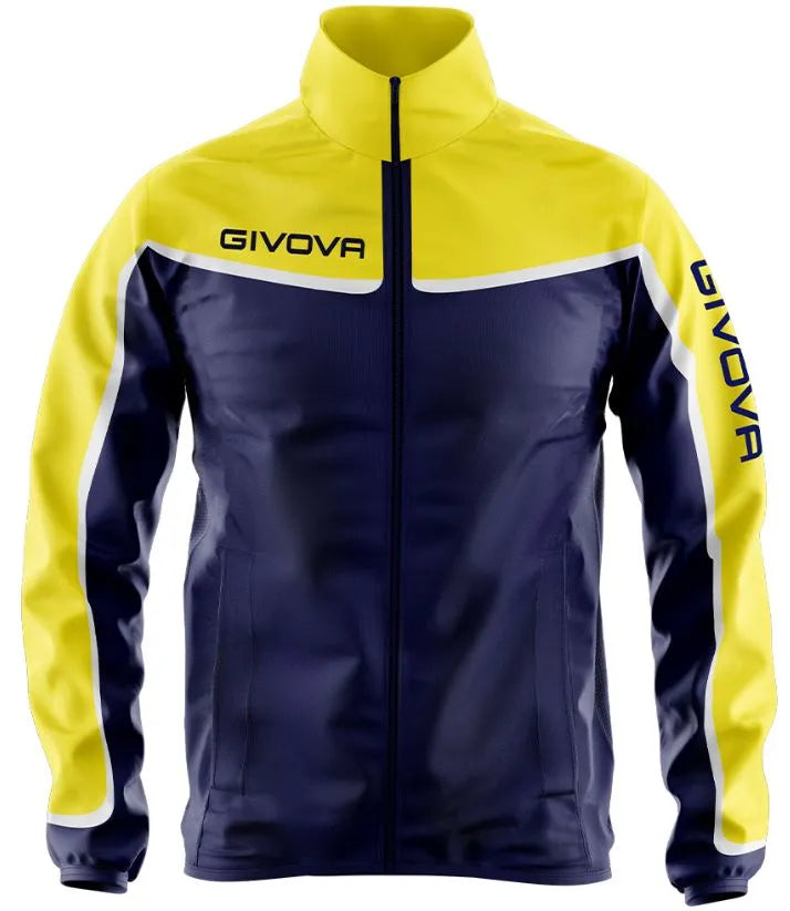 Sportkabát Givova Asia Unisex Kék-sárga