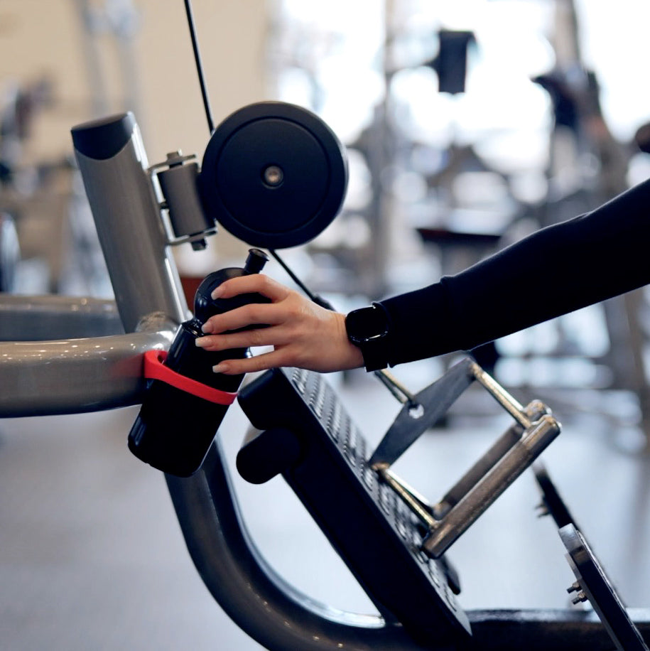 Gymbutler – Magnetic Bottle Holder - Pink