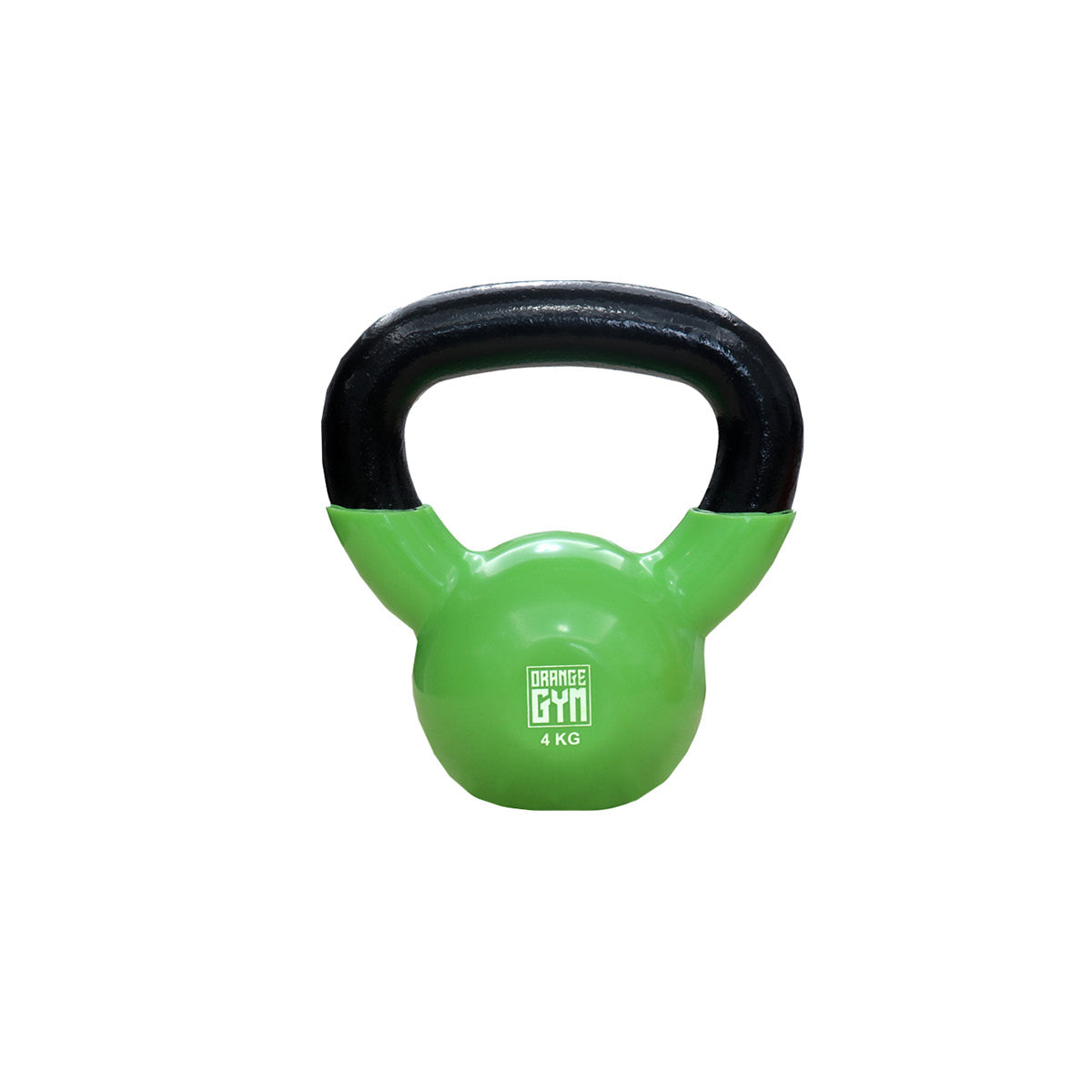 Pomarańczowy Gym – Kettlebell winylowy – 4kg