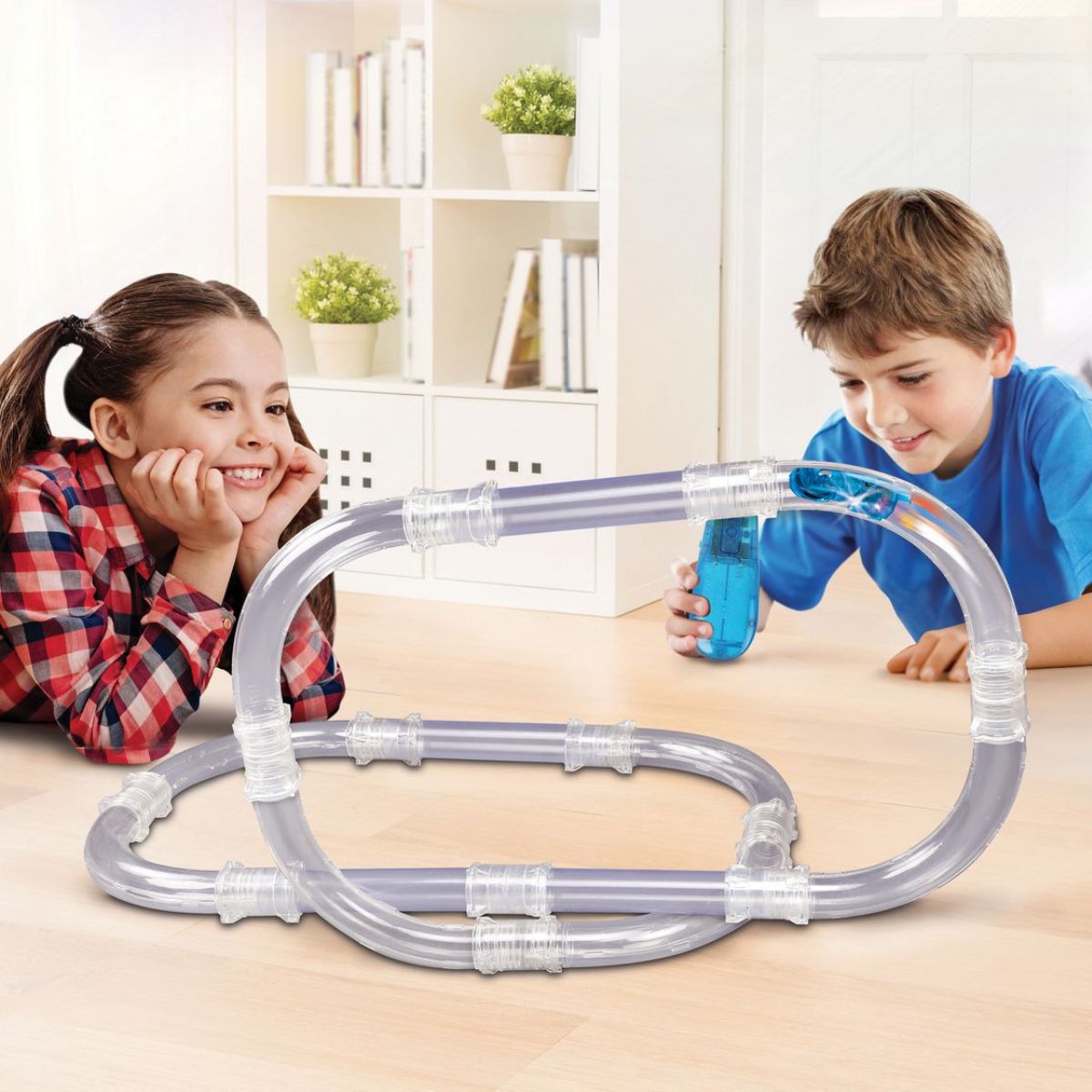 Zoom Tube – sada hodnot závodní dráhy – 2 auta navíc a prodloužení dráhy