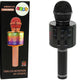 Wireless Microphone Usb Speaker Karaoke Recording Model Ws-858 Black