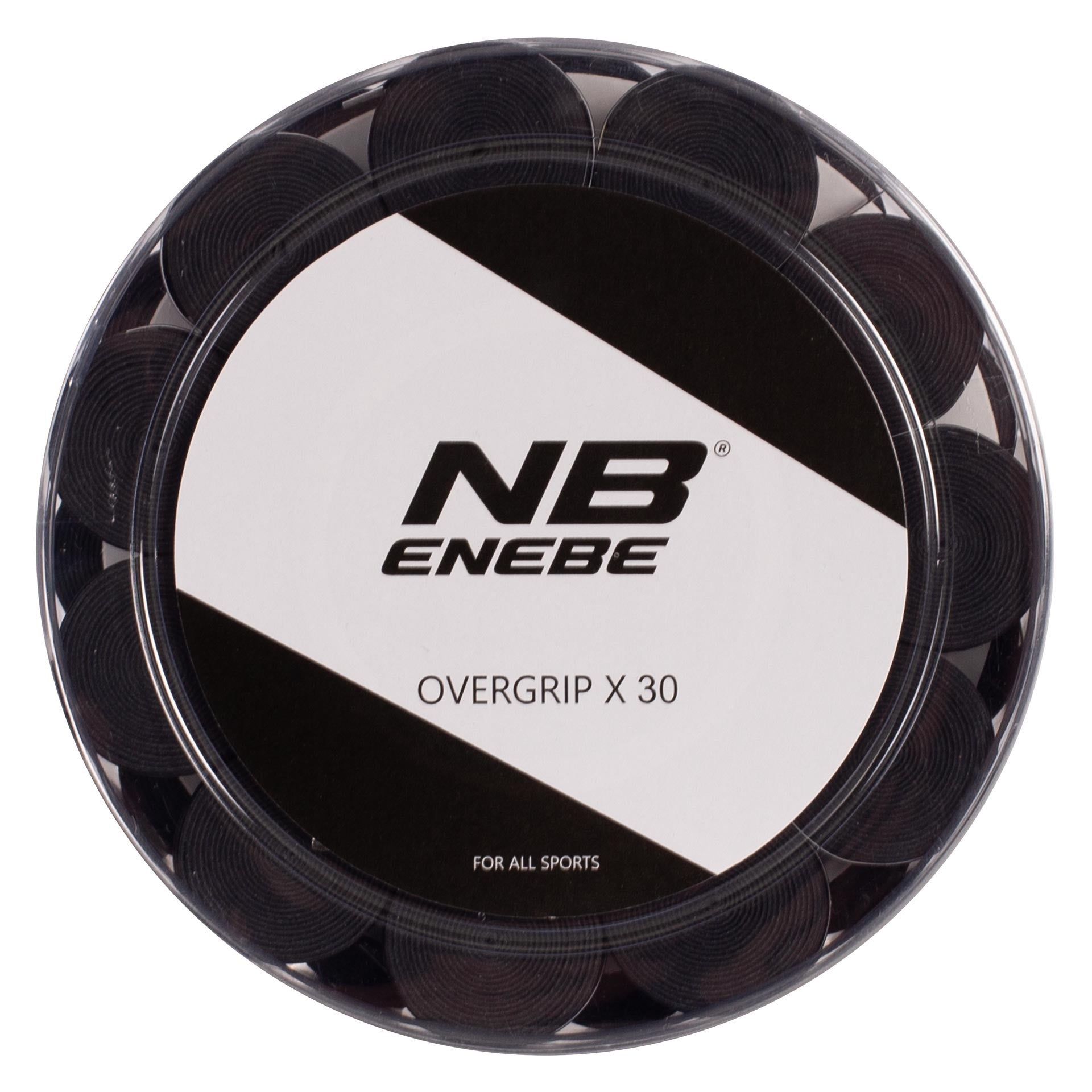 Pot 30 Overgrips Enebe Response Negro ÚNICA