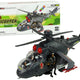 Helicopter Giant Wings Lights Sound Rotates