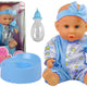 Blue Baby Doll Potty Drink Pee 24 Cm