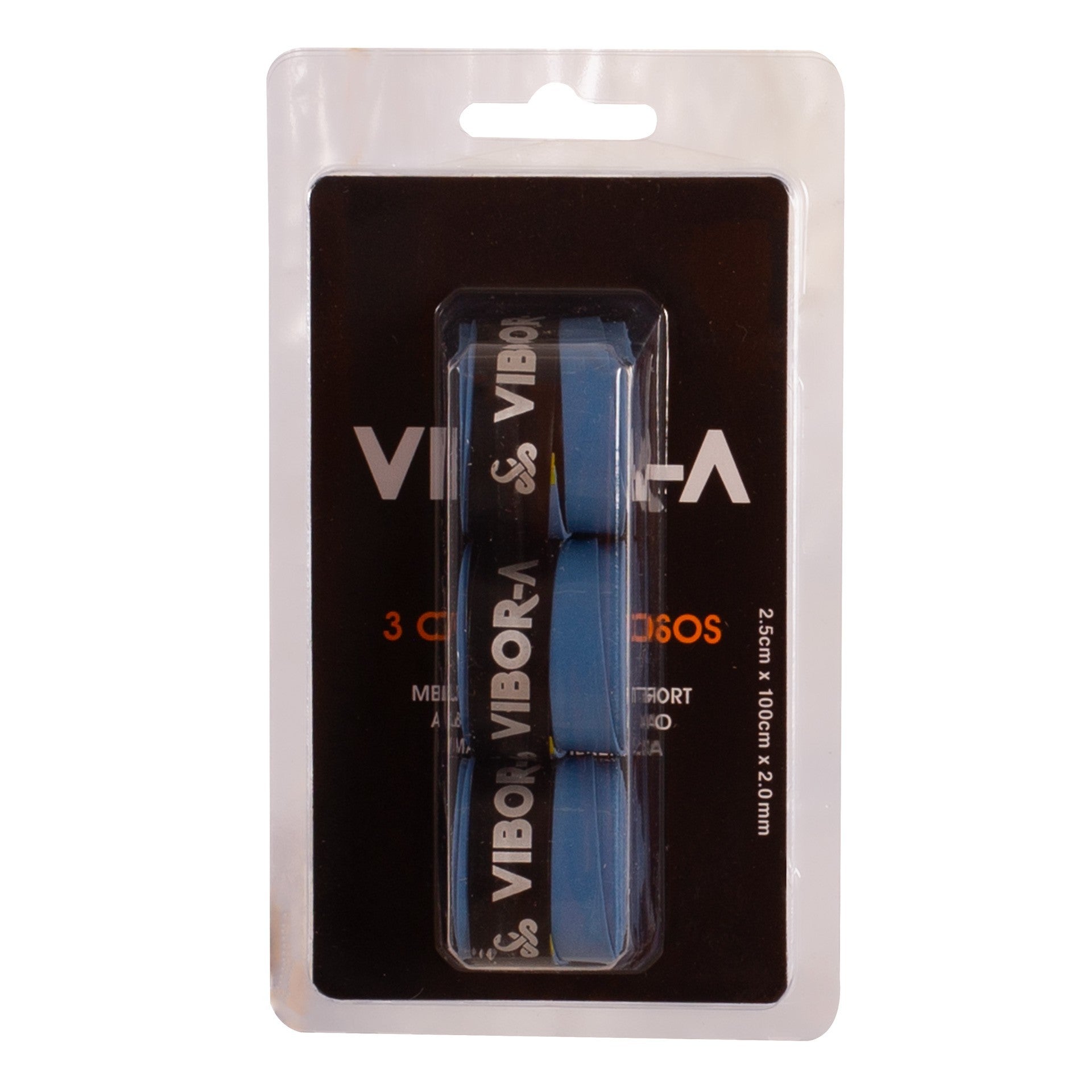 Blister 3 Smoth Overgrips Pro Vibor-a Blue
