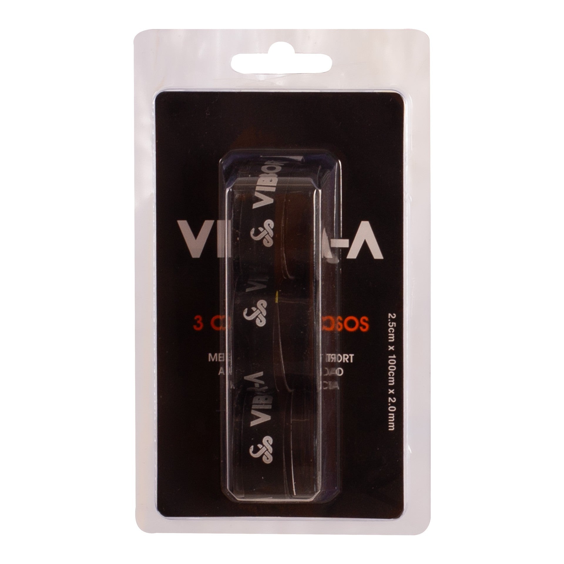 Blister 3 Smoth Overgrips Pro Vibor-a Black