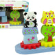 Wooden Animals Sorter Owl Panda Gears