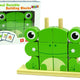 Creative Spatial Wooden Bricks 3d Frog Puzzle