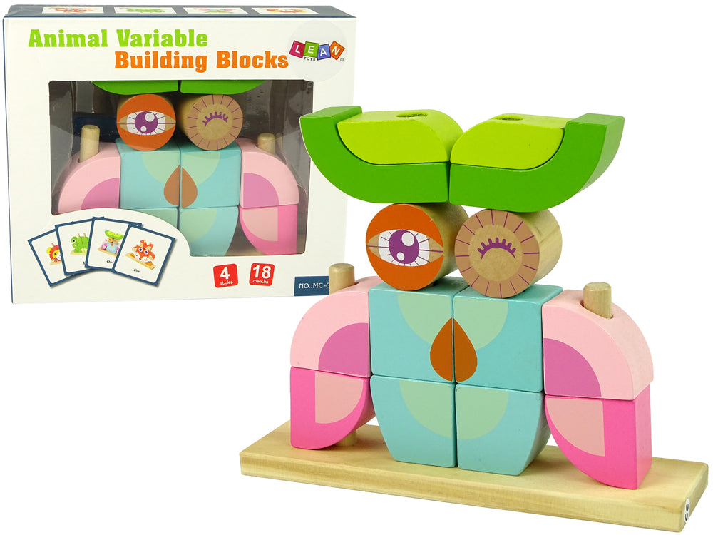 Creative Wooden Spatial Puzzle Owl 3d