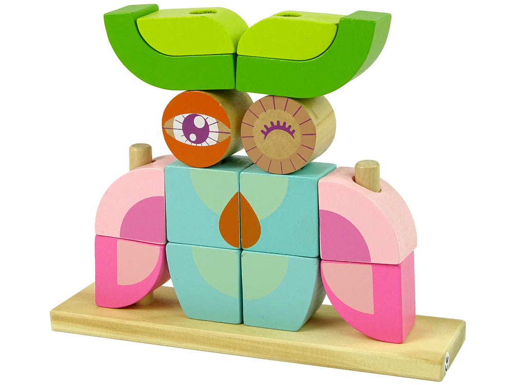 Creative Wooden Spatial Puzzle Owl 3d
