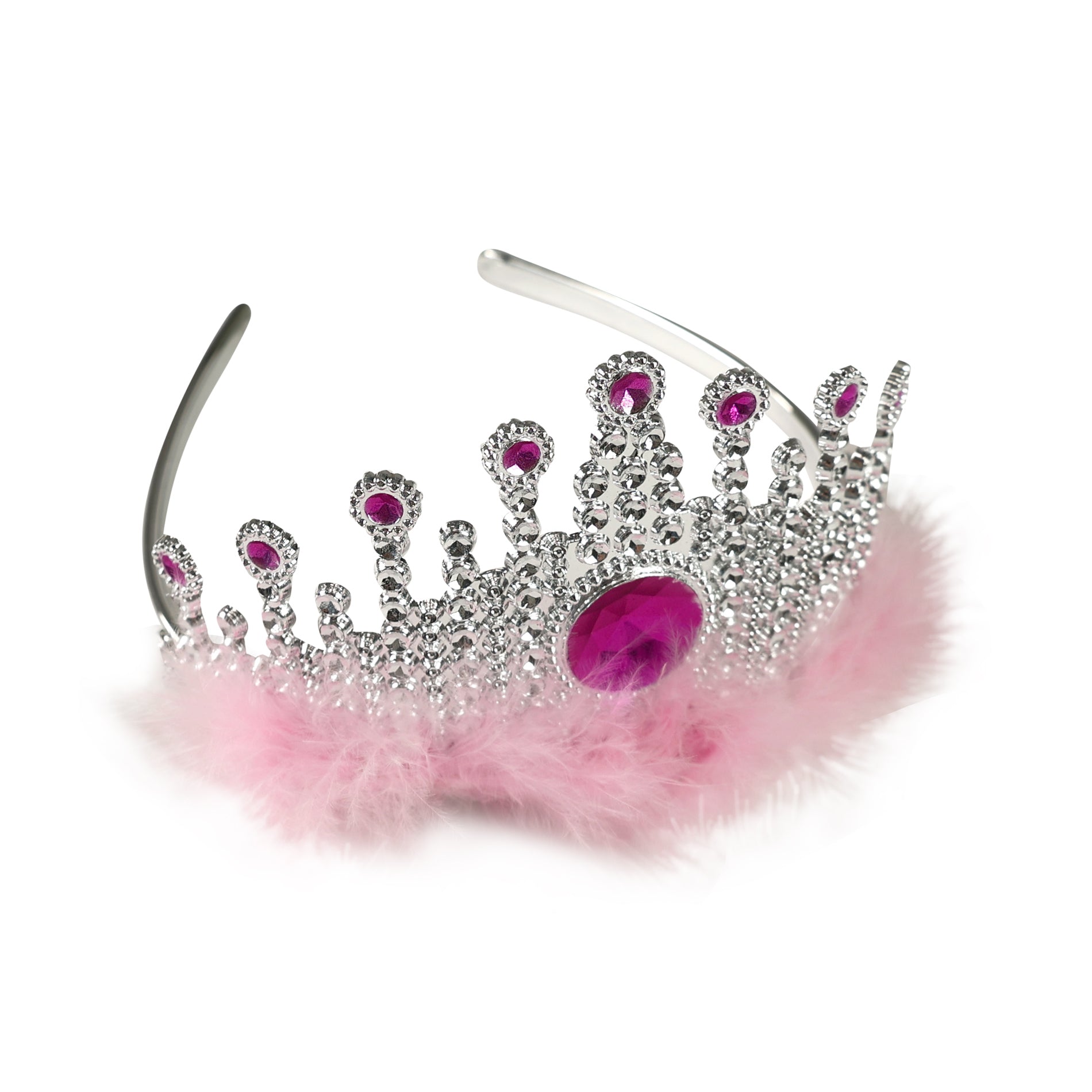 La corona della principessa con piume