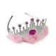 A princesa coroa com penas