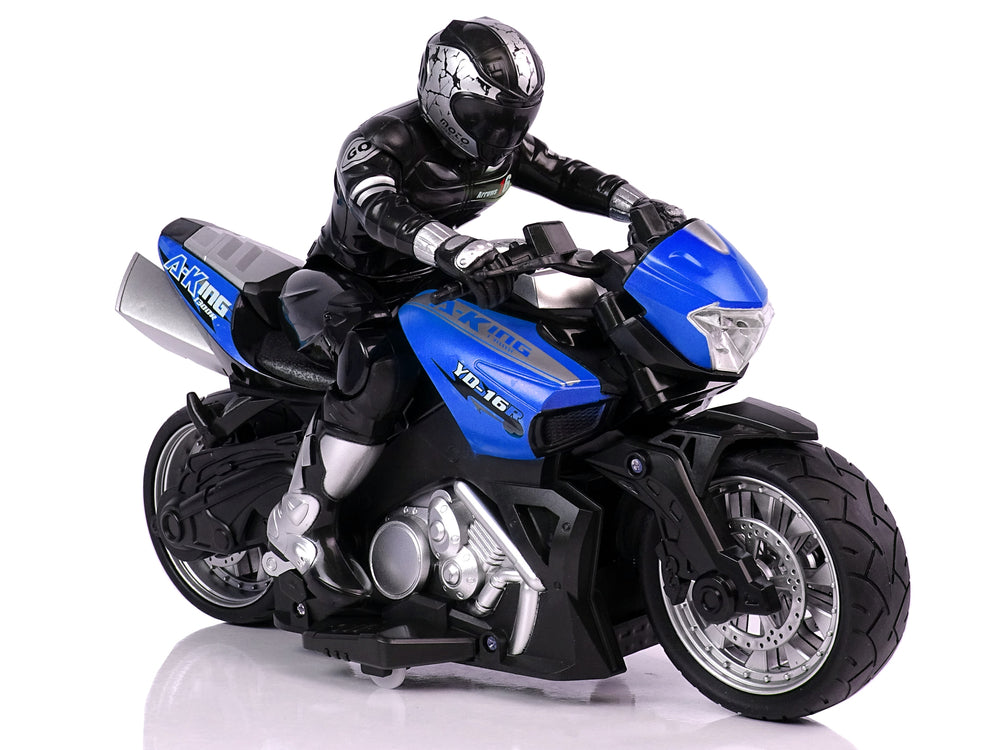 Sports Motorcycle R/c 2.4g 35m Range 1:10 Blue