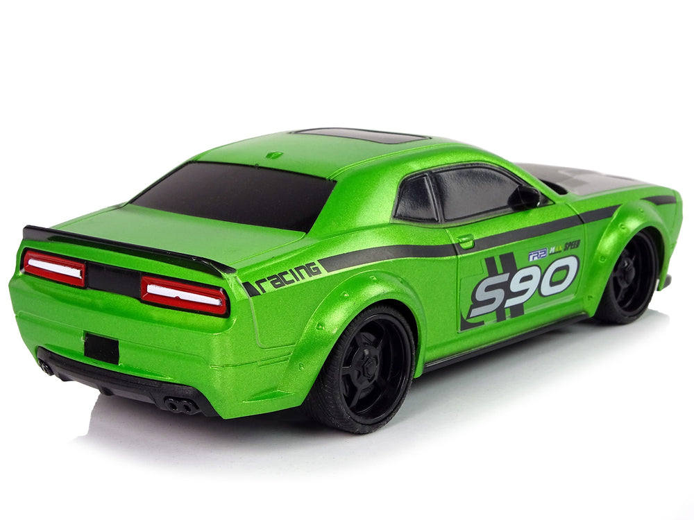 Dálkově ovládané sportovní auto 1:24 závodní zelená