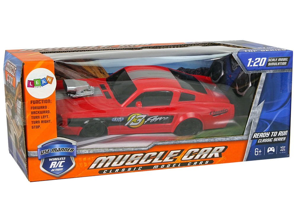 Remote Controlled Sports Car 1:20 Red Pilot